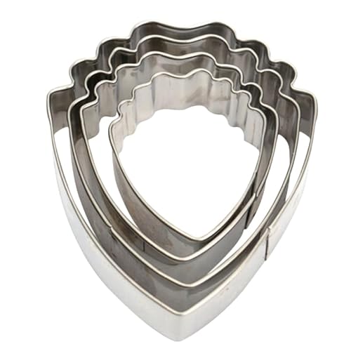 PRETYZOOM 8stücke Teiliges Set Ausstecher Für Plätzchen Aus Edelstahl Peonienblütenform Backzubehör Für Kuchen Kekse Fondant Und Schokolade Für Valentinstag Und Kreative Backprojekte von PRETYZOOM