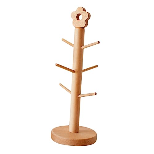 PRETYZOOM Becherhalter Aus Massivem Holz Mit Blumenmotiv Becherhalter Ständer Becheraufhänger Becherregal Tassen Becher Wandregal Bechermontage Becher Organizer Hängender PRETYZOOM Becherhalter Aus Massivem Holz Mit Blumenmotiv Becherhalter Ständer Becheraufhänger Becherregal Tassen Becher Wandregal Bechermontage Becher Organizer Hängender von PRETYZOOM