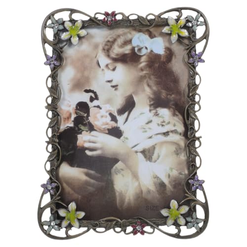 PRETYZOOM Antiken Stil Bilderrahmen Vintage Foto Rahmen Desktop Ornament 17 5x12 5 Cm PRETYZOOM Antiken Stil Bilderrahmen Vintage Foto Rahmen Desktop Ornament 17 5x12 5 Cm von PRETYZOOM