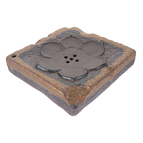 PRETYZOOM Bubble Tray Topfhalter Teller Teekannenhalter Keramik-teetablett Nachmittagstee Chinesische Tablett Meditationsteekanne Speicherbrett Büro Steingut Kammerdiener von PRETYZOOM