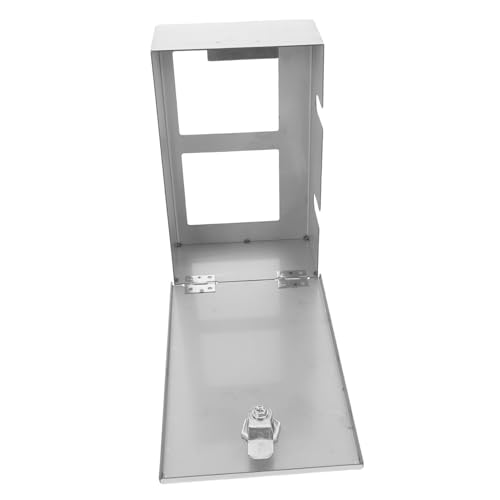 PRETYZOOM Diebstahl und wasserdichte Steckdose Outdoor -Elektro -Outlet -Boxen wetterfeste Steckdosenabdeckung Wasserdichte Steckdosenabdeckung Außensteckkästen kein Edelstahl Silber PRETYZOOM Diebstahl und wasserdichte Steckdose Outdoor -Elektro -Outlet -Boxen wetterfeste Steckdosenabdeckung Wasserdichte Steckdosenabdeckung Außensteckkästen kein Edelstahl Silber von PRETYZOOM