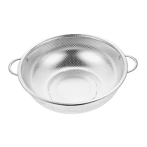 PRETYZOOM Edelstahl Siebkorb mit Doppelten Griffen Rostfreier Küchensieb für Obst Gemüse und Reis Feines Netzdesign Langlebig und Praktisch für Küchenarbeit PRETYZOOM Edelstahl Siebkorb mit Doppelten Griffen Rostfreier Küchensieb für Obst Gemüse und Reis Feines Netzdesign Langlebig und Praktisch für Küchenarbeit von PRETYZOOM