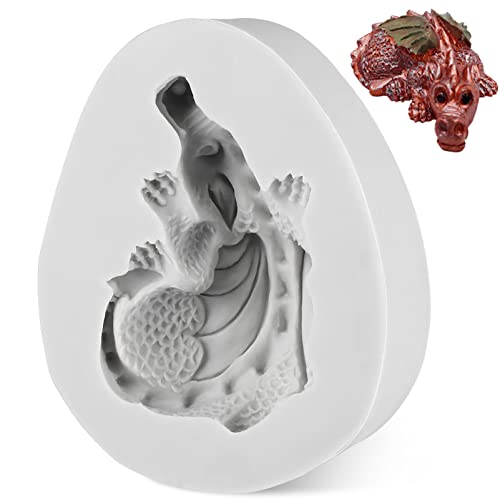 PRETYZOOM Drachen-Silikon-Ostern-Drachen-Fondant Für Schokolade Kandis Kuchenform Kreatives Backwerkzeug von PRETYZOOM