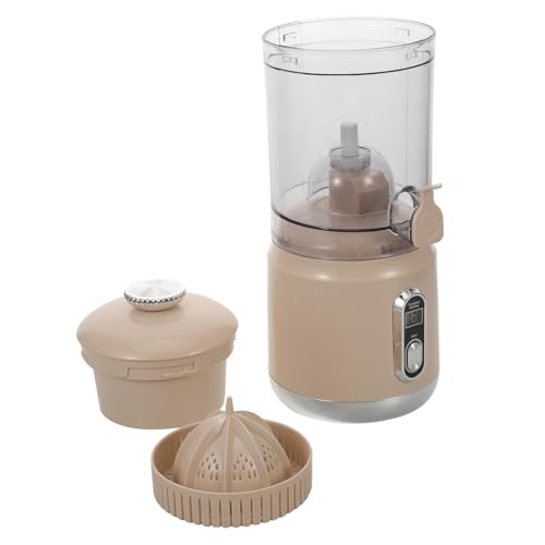 PRETYZOOM Elektrischer Citrus Juicer mit Fruchtfleischtrenner Tragbarer Zitronen und Orangensaftentsafter Multifunktionaler Kompakter Saftpresse für Frische Fruchtsäfte zu Hause und von PRETYZOOM