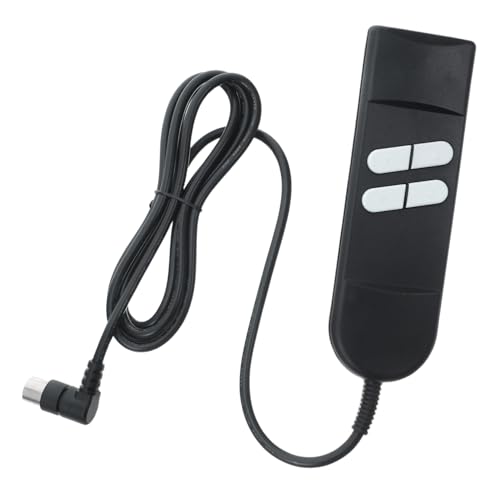 PRETYZOOM Ersatzfernbedienung für Elektrische Sessel und Hebestühle Handheld Controller mit Pin Rundstecker Robuste Tasten Steuerung für Mühelose Bedienung und Vielseitige Funktionen von PRETYZOOM