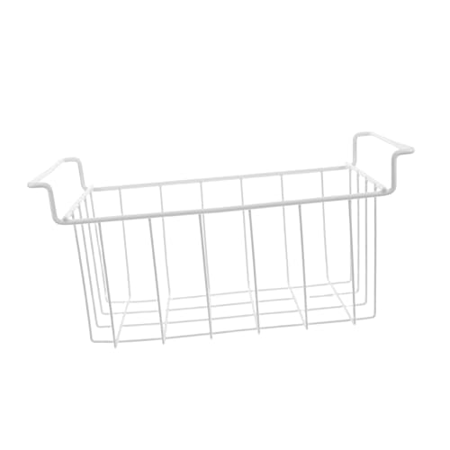 PRETYZOOM Gefrierschrank-aufbewahrungskorb Hängender Metalldrahtbehälter Offenes Design Küchenarbeitsplatte-organisationskorb Für Gefriertruhe von PRETYZOOM