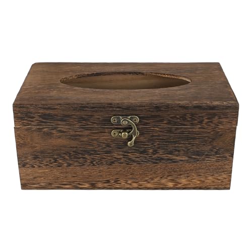 PRETYZOOM Geschirrtücher 1 Stück Hölzerne Papierbox Für Den Haushalt Antik von PRETYZOOM