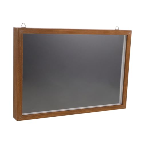 PRETYZOOM Große Transparente Badge Aufbewahrungsbox mit Staubdichtem Deckel Hoher Kapazität für Pins und Medaillen Stilvolles Brooch Organizer Display für Schreibtisch und Vitrine Klare von PRETYZOOM