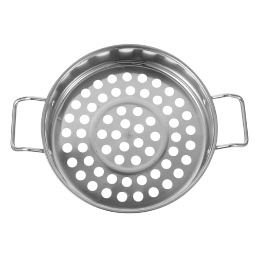 PRETYZOOM Großes Loch Kaltes Garnelensieb Küchensieb Sieb Große Löcher Tiefes Sieb Sieb Kühlkelle Netzsieb Hotpot Netzsiebe Fritteuse Filterlöffel Edelstahl von PRETYZOOM