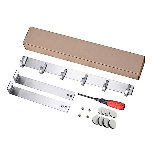 PRETYZOOM Haken für Türmontage Rostfreier Haken für Handtücher Mäntel und Platzsparender Organizer für Bad Schlafzimmer und Küche Einfache Installation ohne Bohren von PRETYZOOM