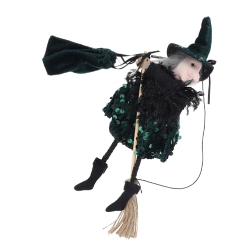 PRETYZOOM Spukhaus-Dekorationen Halloween-hexenstatue Mit Juteseil Fliegende Hexe Aus Stoff Und Holz Gruselige Halloween-Dekoration Für Drinnen Und Draußen Hexen-dekor PRETYZOOM Spukhaus-Dekorationen Halloween-hexenstatue Mit Juteseil Fliegende Hexe Aus Stoff Und Holz Gruselige Halloween-Dekoration Für Drinnen Und Draußen Hexen-dekor von PRETYZOOM