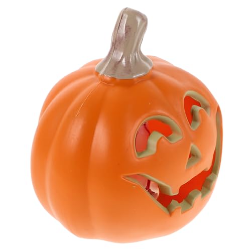 PRETYZOOM Halloween Pumpkin Lampe Realistische Beleuchtung Wiederverwendbar Wetterfest Halloween Tischlicht Für Innen Außen Dekoration Auffällige Figurine Ohne Batterie PRETYZOOM Halloween Pumpkin Lampe Realistische Beleuchtung Wiederverwendbar Wetterfest Halloween Tischlicht Für Innen Außen Dekoration Auffällige Figurine Ohne Batterie von PRETYZOOM