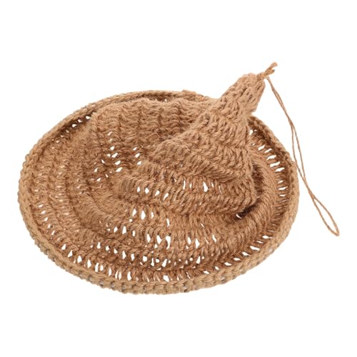 PRETYZOOM Handgefertigter Jute Seil Lampenschirm Hexenhut Form Natürliche Pendelleuchte für Halloween Party Esszimmer Wohnzimmer Handgewebter Dekorativer Lampenschirm Installieren Langlebig PRETYZOOM Handgefertigter Jute Seil Lampenschirm Hexenhut Form Natürliche Pendelleuchte für Halloween Party Esszimmer Wohnzimmer Handgewebter Dekorativer Lampenschirm Installieren Langlebig von PRETYZOOM
