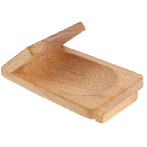 PRETYZOOM Handschutz Holzschale Austernöffner Werkzeug Sicherer Austernhalter für Party Picknick BBQ Küchenhilfe von PRETYZOOM