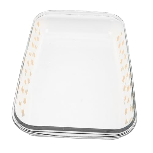 PRETYZOOM Hitzebeständiges Glas Backform Rechteckige Auflaufform Mikrowellengeeignet Ofenfest Servierplatte für Braten Gemüse und Fisch PRETYZOOM Hitzebeständiges Glas Backform Rechteckige Auflaufform Mikrowellengeeignet Ofenfest Servierplatte für Braten Gemüse und Fisch von PRETYZOOM