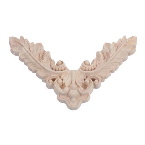 PRETYZOOM Holz Geschnitzte Applikation für Möbel Unbemalt Dekorative Wand und Schrankverzierung für Türen Spiegel Klassisches Design Strapazierfähig und Ästhetisch Ansprechend PRETYZOOM Holz Geschnitzte Applikation für Möbel Unbemalt Dekorative Wand und Schrankverzierung für Türen Spiegel Klassisches Design Strapazierfähig und Ästhetisch Ansprechend von PRETYZOOM