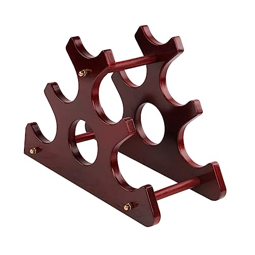 PRETYZOOM Holz Weinregal für Flaschen Weindisplay für Zuhause und Büro Multifunktionaler Weinständer Stabiler Weinhalter für Stilvolle Präsentation für Bar und Restaurant PRETYZOOM Holz Weinregal für Flaschen Weindisplay für Zuhause und Büro Multifunktionaler Weinständer Stabiler Weinhalter für Stilvolle Präsentation für Bar und Restaurant von PRETYZOOM