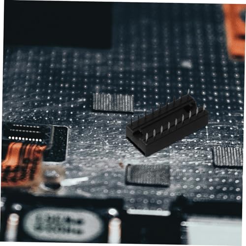 PRETYZOOM Ic Chip Sockel Set Dip Pin DIY Ic Chip Halter Microcontroller Basis mit Hohlraum für Bessere Wärmeableitung Langsameges Material von PRETYZOOM