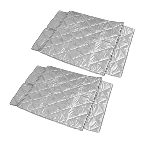 PRETYZOOM Isolierabdeckung für Gefrierschrank mit Wasserdichtem Sonnenschutz Magnetischer Aluminiumfolie und Reißfestem Wetterfeste Kühlschrankabdeckung für Außenbereich in Supermärkten und PRETYZOOM Isolierabdeckung für Gefrierschrank mit Wasserdichtem Sonnenschutz Magnetischer Aluminiumfolie und Reißfestem Wetterfeste Kühlschrankabdeckung für Außenbereich in Supermärkten und von PRETYZOOM