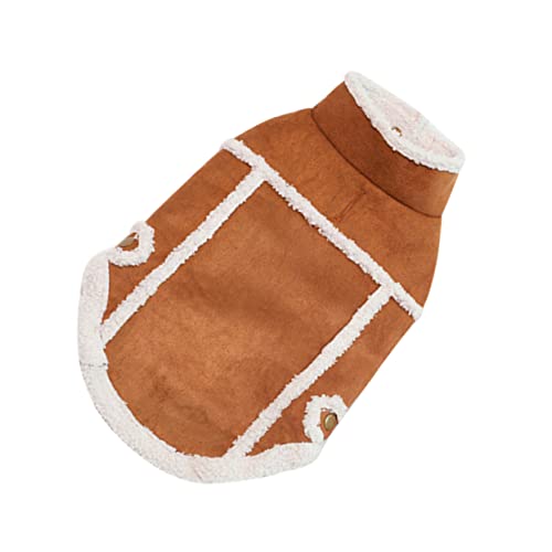 PRETYZOOM Hunde-wintermantel Jacke Im Englischen Stil Wildlederstoff Haustierkleidung Warm Und Bequem Größe XL PRETYZOOM Hunde-wintermantel Jacke Im Englischen Stil Wildlederstoff Haustierkleidung Warm Und Bequem Größe XL von PRETYZOOM