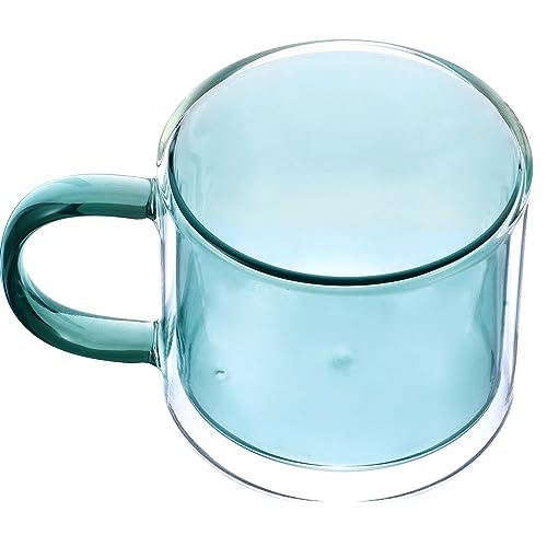 PRETYZOOM Kaffeetasse aus Glas Untertasse Steingut Doppelwandiger Kaffeebecher Isolierbecher Flasche Sieb the office mug kaffeekanne Teebecher Eiskaffee-Glasbecher Eiskaffeetassenglas Green PRETYZOOM Kaffeetasse aus Glas Untertasse Steingut Doppelwandiger Kaffeebecher Isolierbecher Flasche Sieb the office mug kaffeekanne Teebecher Eiskaffee-Glasbecher Eiskaffeetassenglas Green von PRETYZOOM