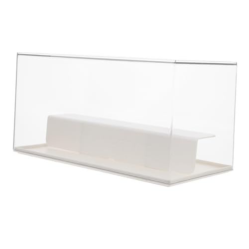 PRETYZOOM Durchsichtige Vitrine für Miniaturfiguren Mehrschichtige Sammlerstück Displaybox aus Kunststoff Staubdicht Benutzerfreundlich mit Einfachem Zugang für Actionfiguren und Puppen von PRETYZOOM