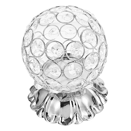 PRETYZOOM Kerzenhalter Decor Party Steht Dekorative Silber Eisen Metall Herzstück von PRETYZOOM