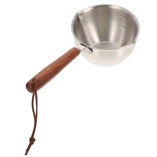PRETYZOOM Mini-ölpfanne Für Die Küche Wiederverwendbarer Topf Edelstahltopf Zum Kochen Wärmeisolierter Griff PRETYZOOM Mini-ölpfanne Für Die Küche Wiederverwendbarer Topf Edelstahltopf Zum Kochen Wärmeisolierter Griff von PRETYZOOM