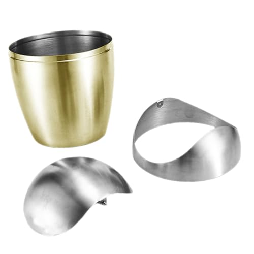 PRETYZOOM Kleiner Desktop Abfalleimer mit Deckel Goldfarbener Tragbarer Mülleimer für Schreibtisch Wohnzimmer und Schlafzimmer Kompakter Tischmülleimer ohne Geruch Robuste und Platzsparend PRETYZOOM Kleiner Desktop Abfalleimer mit Deckel Goldfarbener Tragbarer Mülleimer für Schreibtisch Wohnzimmer und Schlafzimmer Kompakter Tischmülleimer ohne Geruch Robuste und Platzsparend von PRETYZOOM