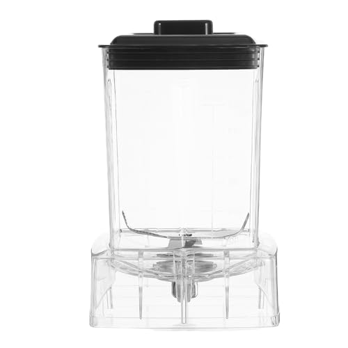 PRETYZOOM Kommerzieller Mixerbecher mit Großem Volumen Kunststoffbehälter für Sojamilch und Säfte für Gastronomie und Cafés Transparent und Leicht zu Reinigen PRETYZOOM Kommerzieller Mixerbecher mit Großem Volumen Kunststoffbehälter für Sojamilch und Säfte für Gastronomie und Cafés Transparent und Leicht zu Reinigen von PRETYZOOM