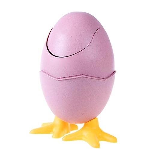 PRETYZOOM Kreativer Mini Müllbehälter Eierschalen Form Pinker Abfallkorb für Schreibtisch Vielseitig als Taschentuchbox oder Münzaufbewahrung für Zuhause Auto und Büro PRETYZOOM Kreativer Mini Müllbehälter Eierschalen Form Pinker Abfallkorb für Schreibtisch Vielseitig als Taschentuchbox oder Münzaufbewahrung für Zuhause Auto und Büro von PRETYZOOM