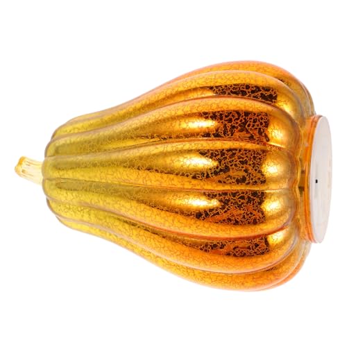 PRETYZOOM LED Beleuchteter Großer Glas-kürbis mit Farbverlauf Orange Stilvolle Halloween Herbstdeko Sichere Energiesparende Led-Lampe für Tisch Regal Wohnzimmer und Büro PRETYZOOM LED Beleuchteter Großer Glas-kürbis mit Farbverlauf Orange Stilvolle Halloween Herbstdeko Sichere Energiesparende Led-Lampe für Tisch Regal Wohnzimmer und Büro von PRETYZOOM