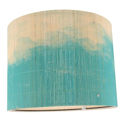 PRETYZOOM Lampenschirm mit Aquarelldruck Hängendes Design für Tischlampen und Pendelleuchten Dekorativer Lampenschirm für Gemütliche Wohnatmosphäre von PRETYZOOM