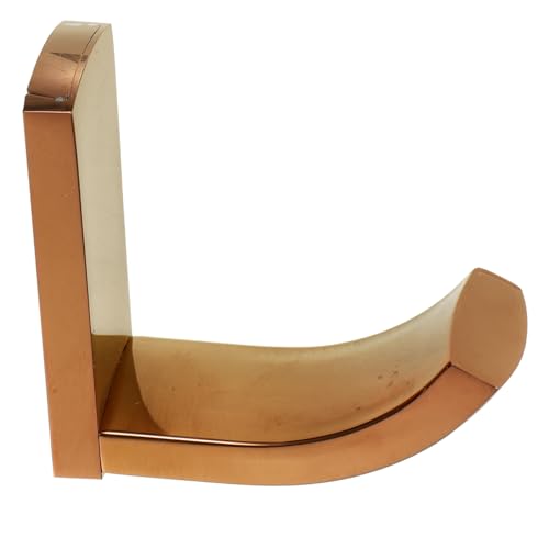 PRETYZOOM Messing Garderobenhaken Wandmontage Heavy Duty Kupfer Beschichtet Brushed Finish Kleiderhaken Für Bad Küche Garage Roségold von PRETYZOOM