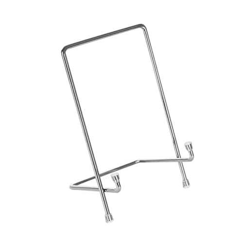 PRETYZOOM Bilderrahmenständer Mit Starker Stütze Präsentationsständer Aus Versilbertem Galvanisiertem Eisen Für Den Heimgebrauch PRETYZOOM Bilderrahmenständer Mit Starker Stütze Präsentationsständer Aus Versilbertem Galvanisiertem Eisen Für Den Heimgebrauch von PRETYZOOM
