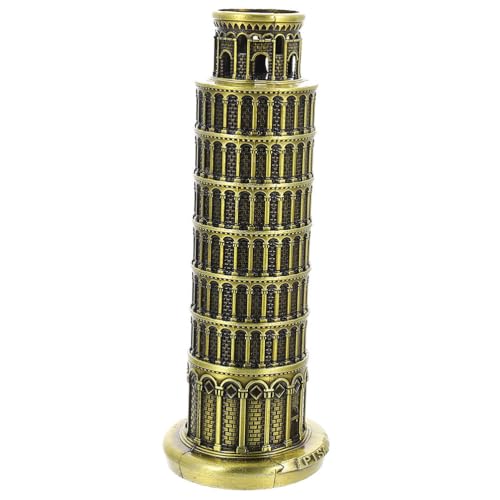 PRETYZOOM Metallischer Schiefer Turm Von Pisa Modell Italien Statue Figürchen für Inneneinrichtung Partei PRETYZOOM Metallischer Schiefer Turm Von Pisa Modell Italien Statue Figürchen für Inneneinrichtung Partei von PRETYZOOM