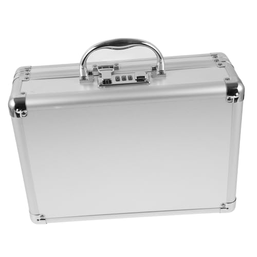 PRETYZOOM Metallkoffer Aus Aluminiumlegierung Tragbarer Werkzeugkoffer Für Herren Kompakter Aktentasche Mit Robuster Rahmenstruktur Zum Aufbewahren Von Werkzeugen Und Kameras PRETYZOOM Metallkoffer Aus Aluminiumlegierung Tragbarer Werkzeugkoffer Für Herren Kompakter Aktentasche Mit Robuster Rahmenstruktur Zum Aufbewahren Von Werkzeugen Und Kameras von PRETYZOOM