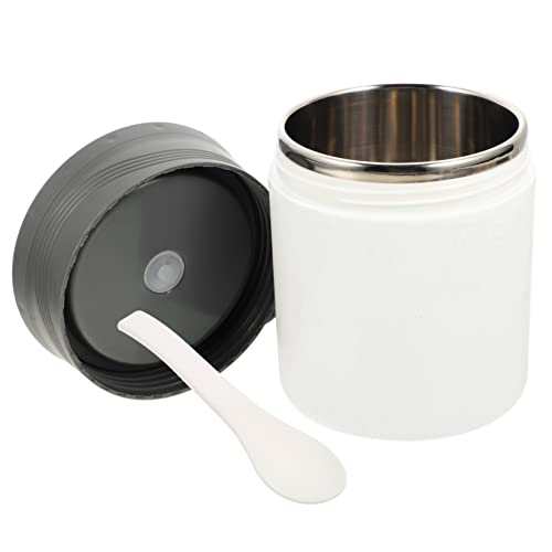 PRETYZOOM Mini-Thermoskanne edelstahltasse stainless steel cup Snackbehälter für Frühstückstasse Suppentassen isolierter Müslibecher Auslaufsicher Thermosbecher Brei Tasse von PRETYZOOM