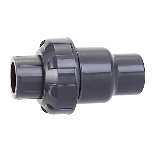 PRETYZOOM PVC Kugelrückschlagventil Dna Us Standard Dunkelgrau Einseitiges Wasserabsperrventil Sicher und Vielseitig für Luftbefeuchter Eisgeräte und Aquarien Vertikal oder Horizontal PRETYZOOM PVC Kugelrückschlagventil Dna Us Standard Dunkelgrau Einseitiges Wasserabsperrventil Sicher und Vielseitig für Luftbefeuchter Eisgeräte und Aquarien Vertikal oder Horizontal von PRETYZOOM