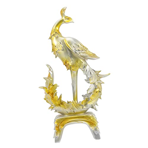 PRETYZOOM Luxus Harz Skulptur Dekorative Figuren Für Wohnzimmer Büro Bücherregal Desktop Schmuck von PRETYZOOM