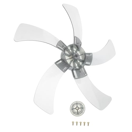 PRETYZOOM Plastikventilator Stehventilator Ersatzteil mit Schraubenabdeckung für Ruhige Kühlung Großer Räume von PRETYZOOM