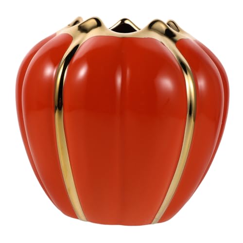 PRETYZOOM Porzellan Kürbis Erntedank Tischdekoration Kürbis Servierplatte Erntedank Behälter Keramikgefäß Keramikdekor Dekokorb Orange PRETYZOOM Porzellan Kürbis Erntedank Tischdekoration Kürbis Servierplatte Erntedank Behälter Keramikgefäß Keramikdekor Dekokorb Orange von PRETYZOOM