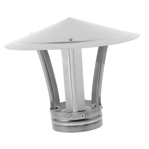 PRETYZOOM Kaminhaube Regenhaube für Schornstein Runde Abdeckung Wetterfest Installieren für Ofenrohre Schutz vor Regen und Schmutz Langlebig und Leicht PRETYZOOM Kaminhaube Regenhaube für Schornstein Runde Abdeckung Wetterfest Installieren für Ofenrohre Schutz vor Regen und Schmutz Langlebig und Leicht von PRETYZOOM