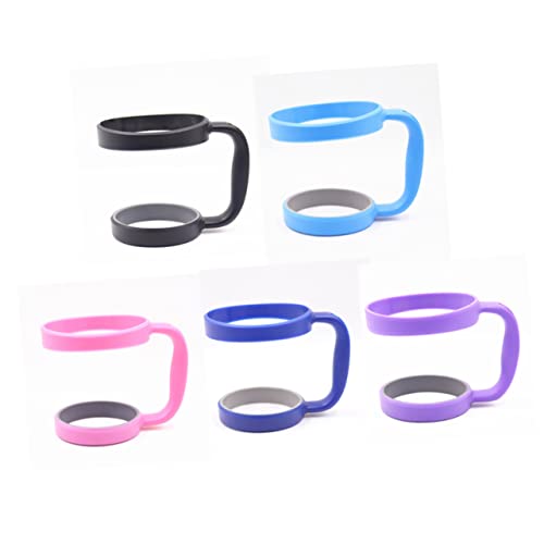 PRETYZOOM Reisebechhaltegriff Bechergriff Tassengriffe für Becher Einstellbarer Griff für Becher kaffeetassen biergläser wasserflasche Griff für Trinkbecher Tumbler -Becherhaltergriff Rosa von PRETYZOOM