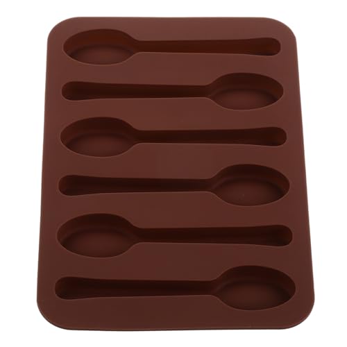 PRETYZOOM Schokoladenform Schokoladenformen Silikon Mousseform Aus Silikon Silikonformen Für Kuchen Kuchenform Kuchen Backform Keksformen Backformen Keksform Löffelform Chocolate Kieselgel von PRETYZOOM