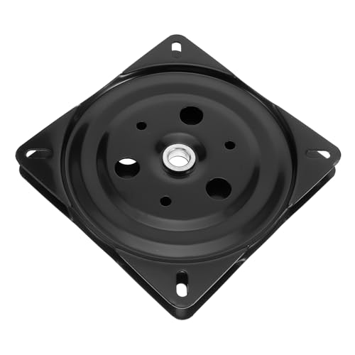 PRETYZOOM Schwarze quadratische Möbel Drehplatte Stark für drehbaren Stuhl Robuste verschleißfeste Sitzplatte als Ersatzteil für Relax und Barhocker PRETYZOOM Schwarze quadratische Möbel Drehplatte Stark für drehbaren Stuhl Robuste verschleißfeste Sitzplatte als Ersatzteil für Relax und Barhocker von PRETYZOOM