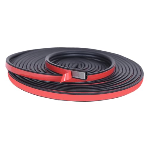 PRETYZOOM Selbstklebender Tür und Fenster Dichtungsstreifen Flexibler Silikon Dichtungsband mit Hoher Elastizität Schalldicht Winddicht und Stoßfest Geeignet für Holz Glas und Schiebetüren von PRETYZOOM