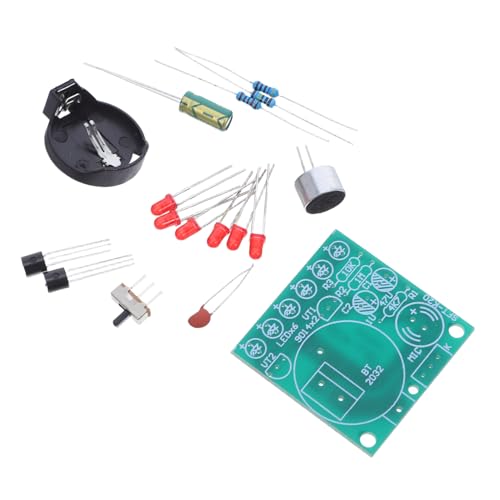 PRETYZOOM Sprachgesteuerte Beleuchtung Interaktive Rhythmuslichter Energieeffiziente LED Technologie für Elektronikprojekte und Lötübungen PRETYZOOM Sprachgesteuerte Beleuchtung Interaktive Rhythmuslichter Energieeffiziente LED Technologie für Elektronikprojekte und Lötübungen von PRETYZOOM