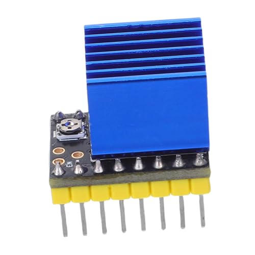 PRETYZOOM Stepper Motor Driver Modul mit Kühlkörper Leise Motorsteuerung Drucker Steuerplatine Kompatibel Vielseitig Einfache Installation Präzise Steuerung Geräuscharm für Drucker von PRETYZOOM