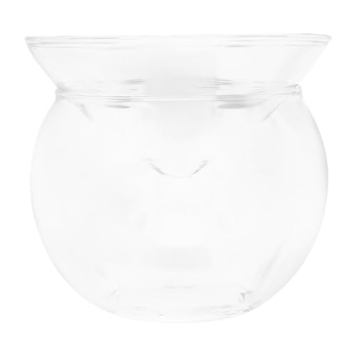 PRETYZOOM Stiellose Kaviar-Martini-Gläser Mit Kühlset Elegantes Glas-Set Mit Servierschüssel Glas Mit Eishalter Für Martini-Weincocktails Margarita von PRETYZOOM